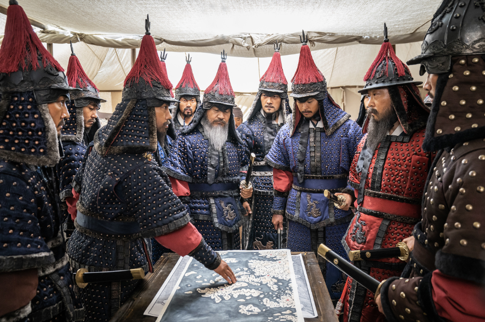한산 용의 출현 이순신측과 원균의 대립
