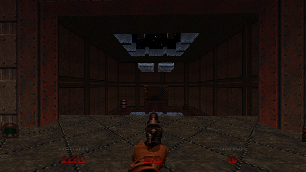DOOM 64 게임 시작
