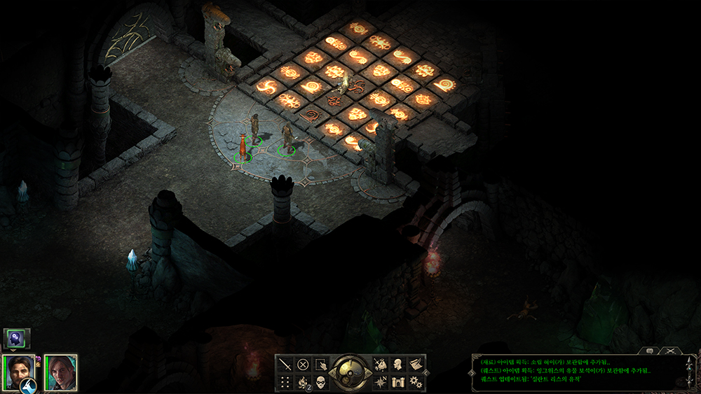 필라스 오브 이터니티 Pillars of Eternity 퍼즐 풀기
