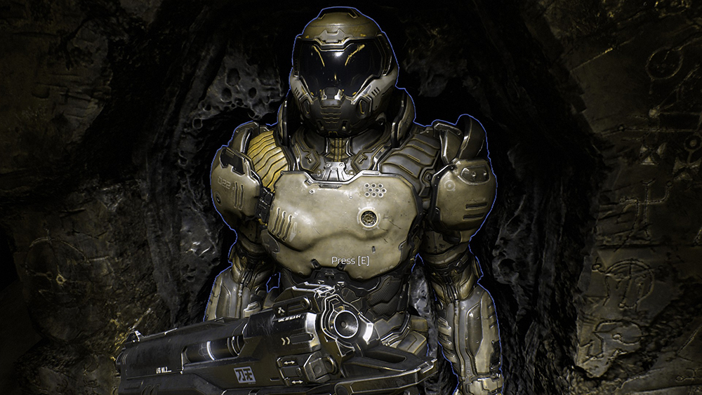 둠 DOOM 2016 슈트